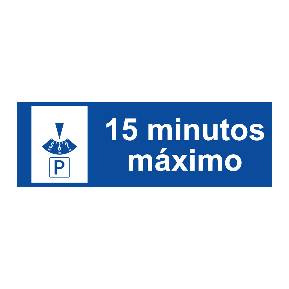 15 minutos máximo