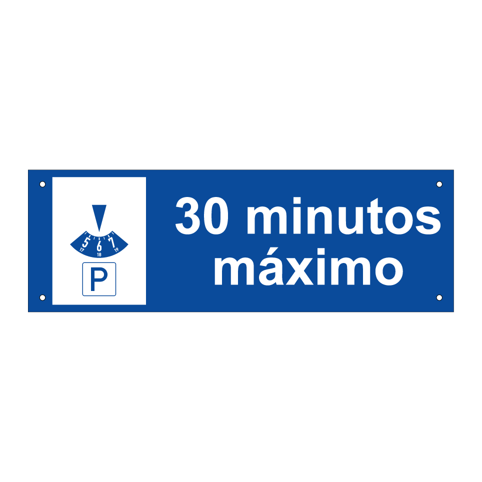 30 minutos máximo