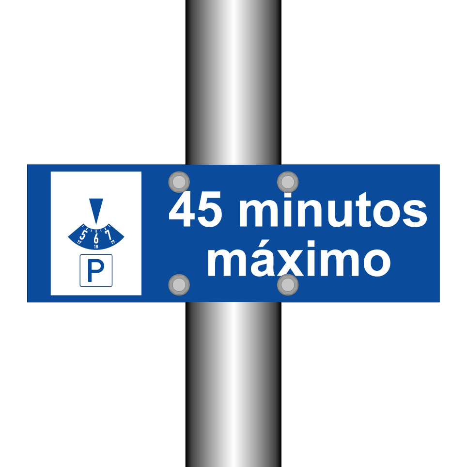 45 minutos máximo