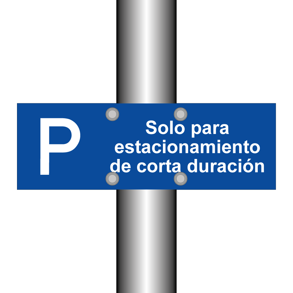 Solo para estacionamiento de corta duración