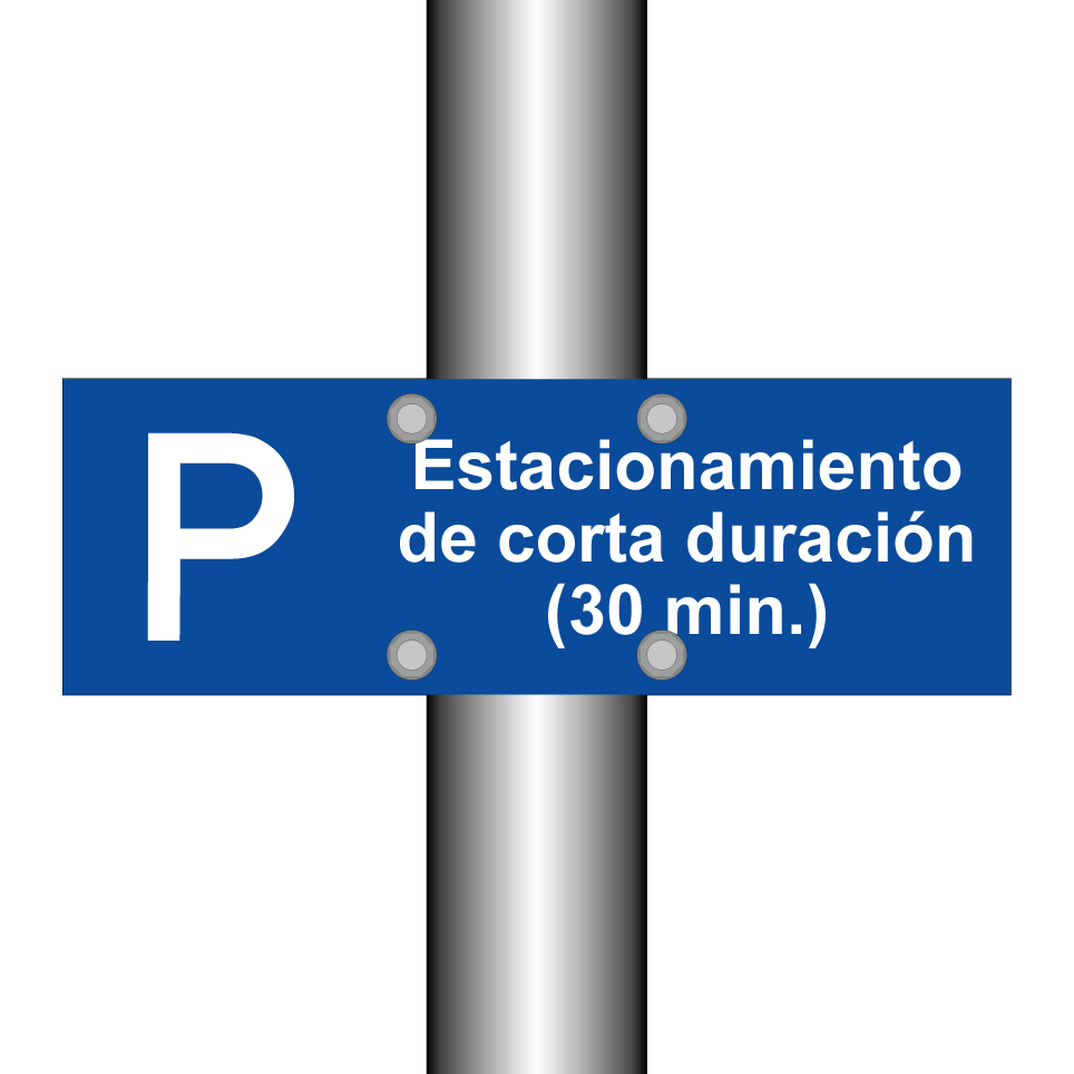Estacionamiento de corta duración (30 min.)