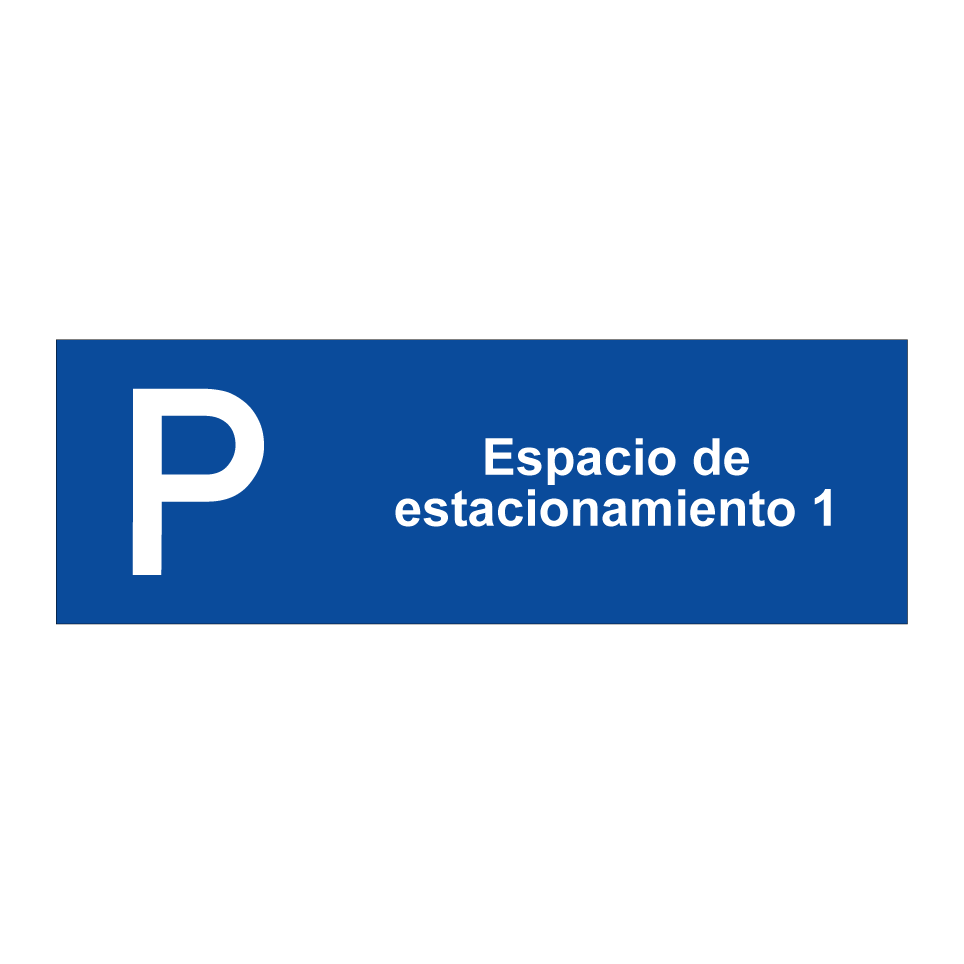 Espacio de estacionamiento 1