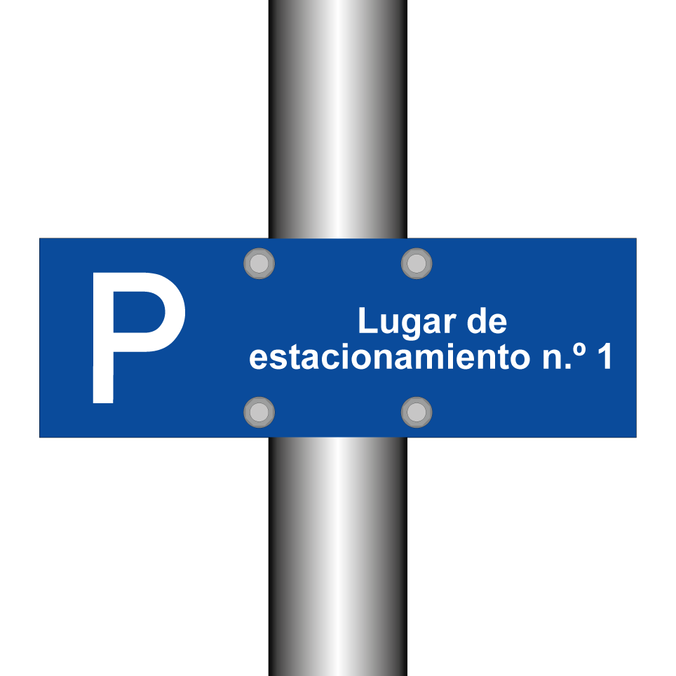 Lugar de estacionamiento No. 1
