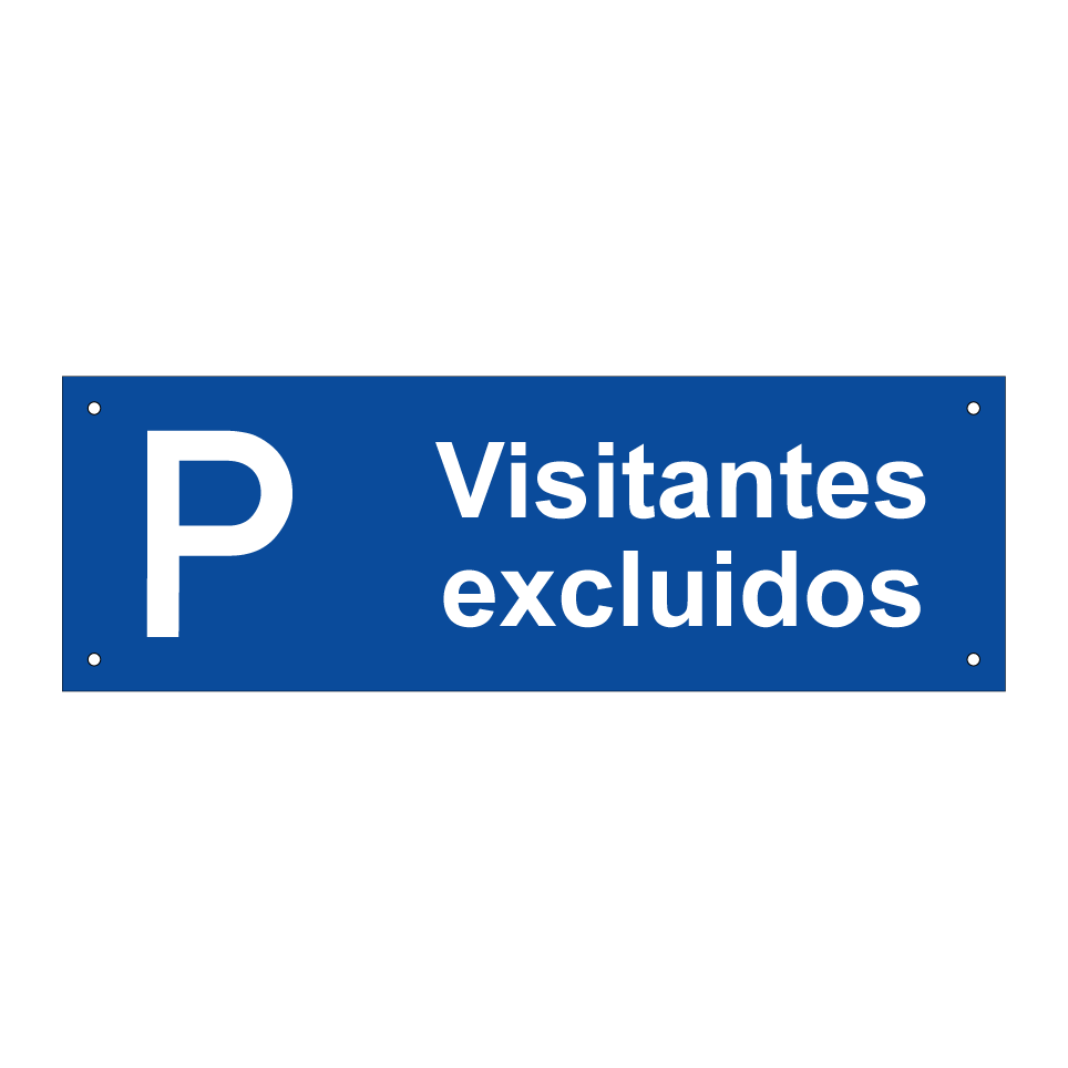 Visitantes excluidos