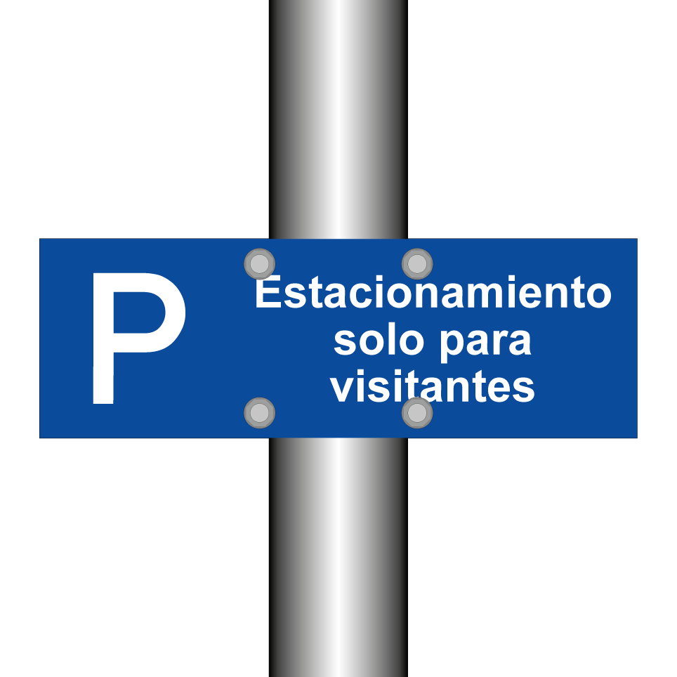 Estacionamiento solo para visitantes