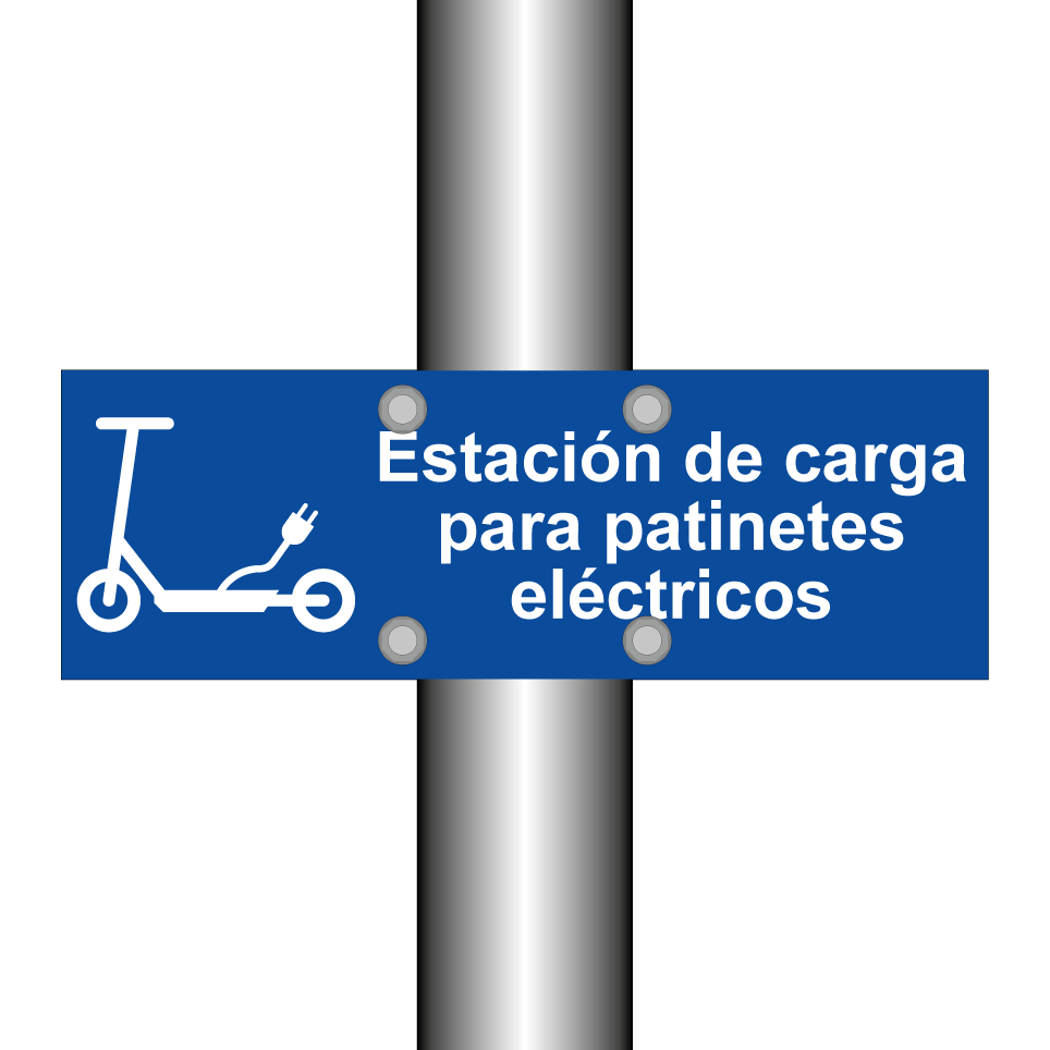 Estación de carga para patinetes eléctricos