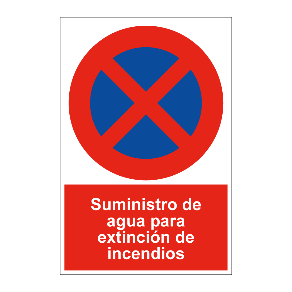 Suministro de agua para extinción de incendios