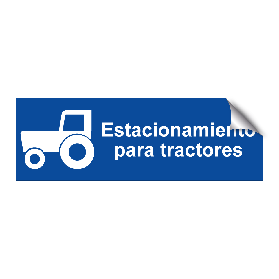 Estacionamiento para tractores