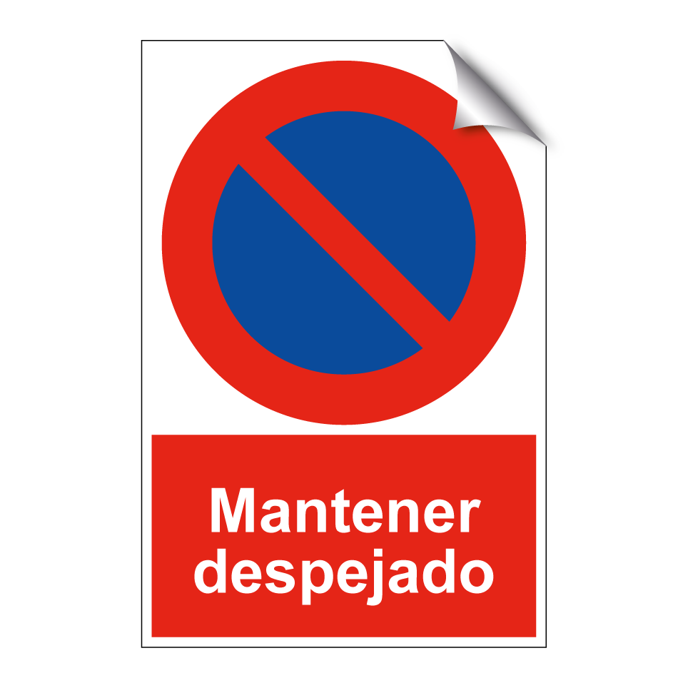 Mantener despejado