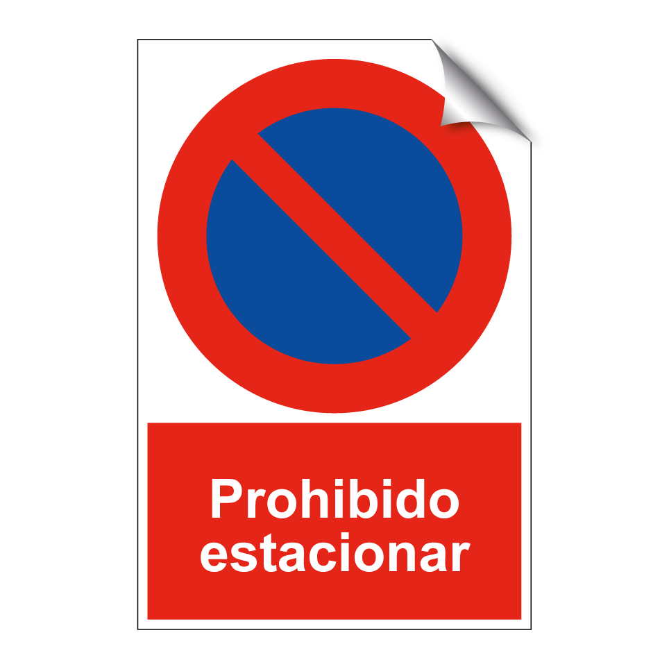Prohibido estacionar
