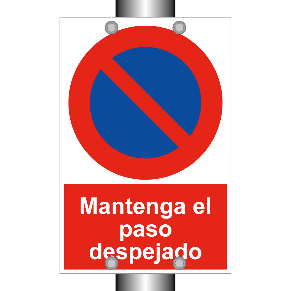 Mantenga el paso despejado