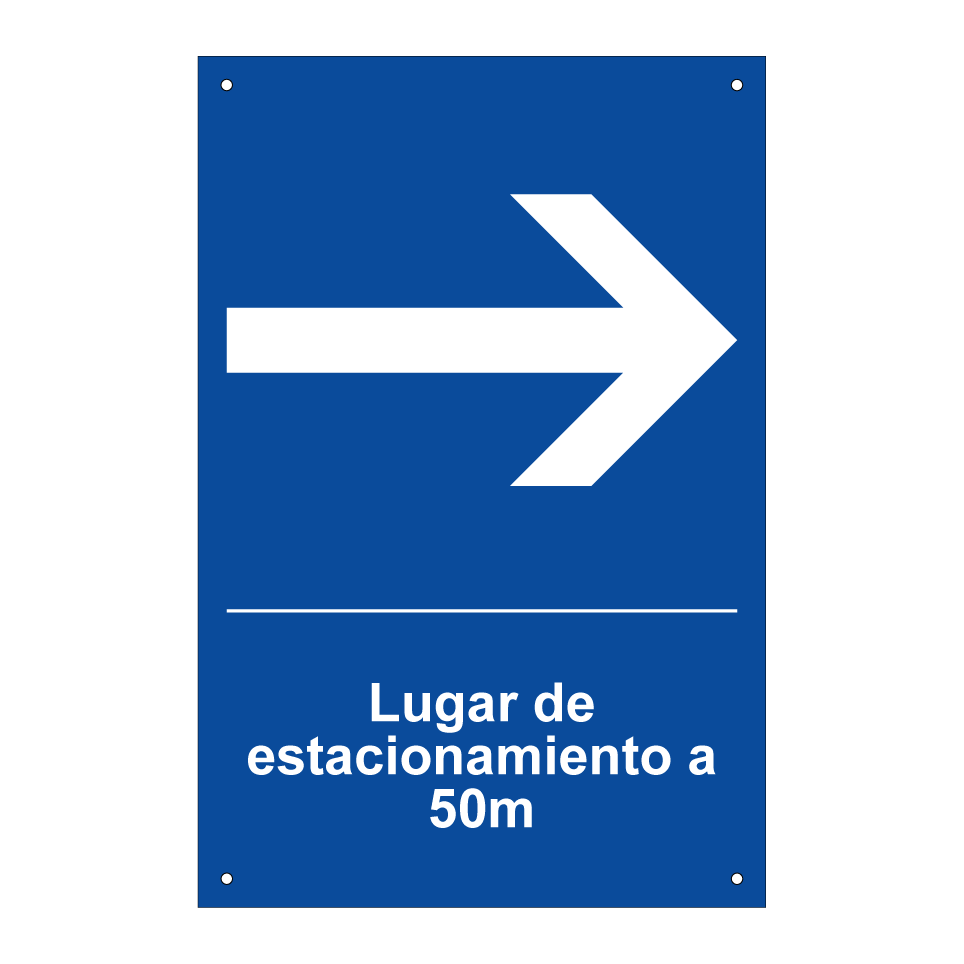 Lugar de estacionamiento a 50m