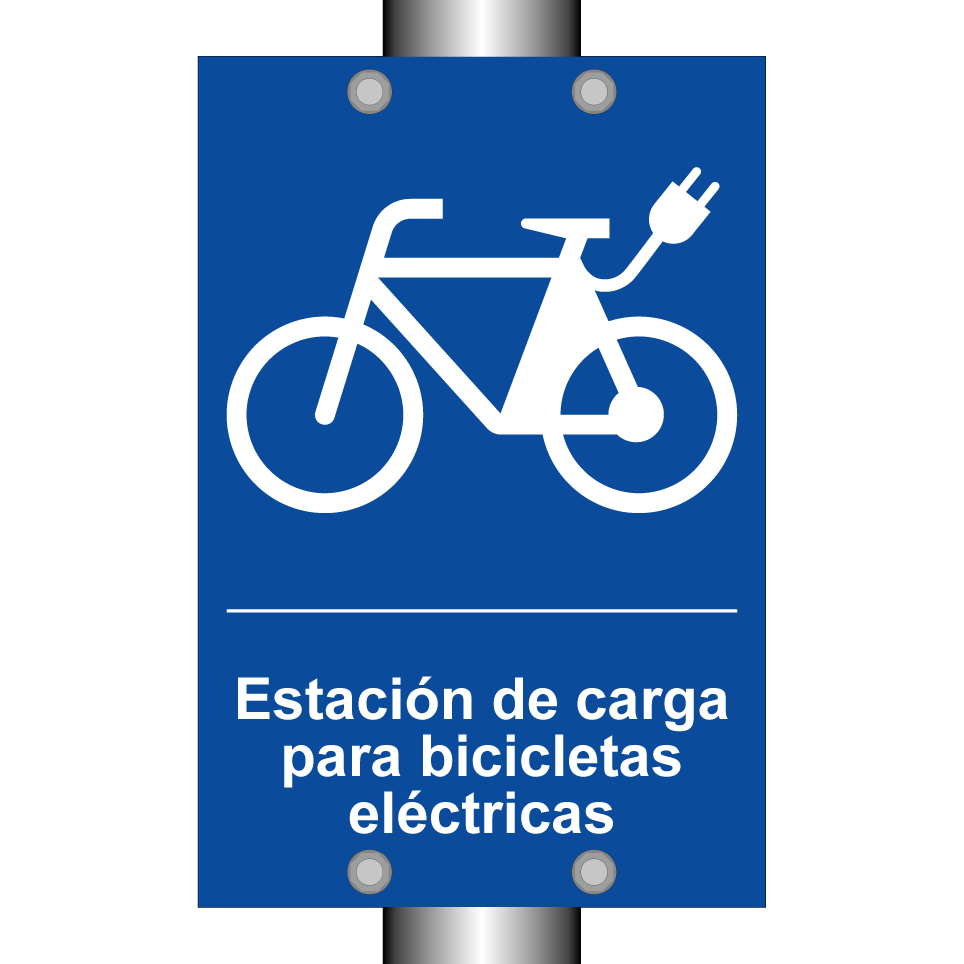 Estación de carga para bicicletas eléctricas