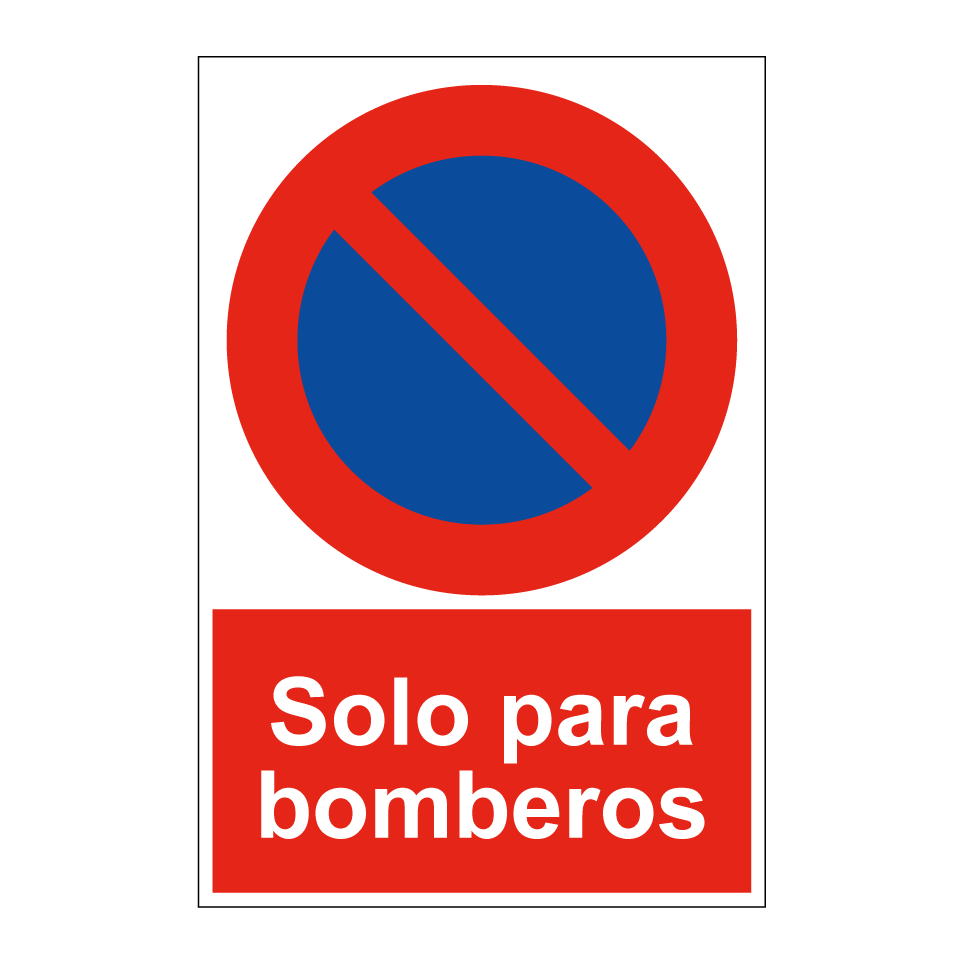 Solo para bomberos