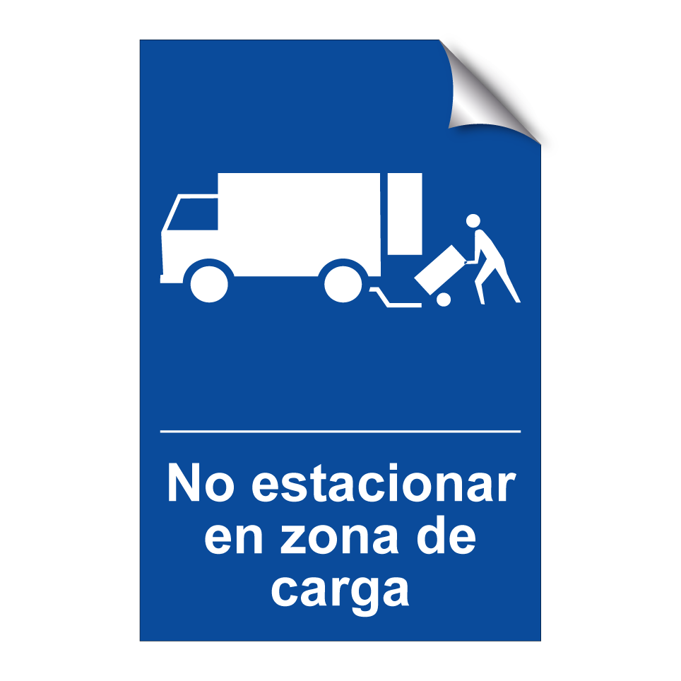No estacionar en zona de carga