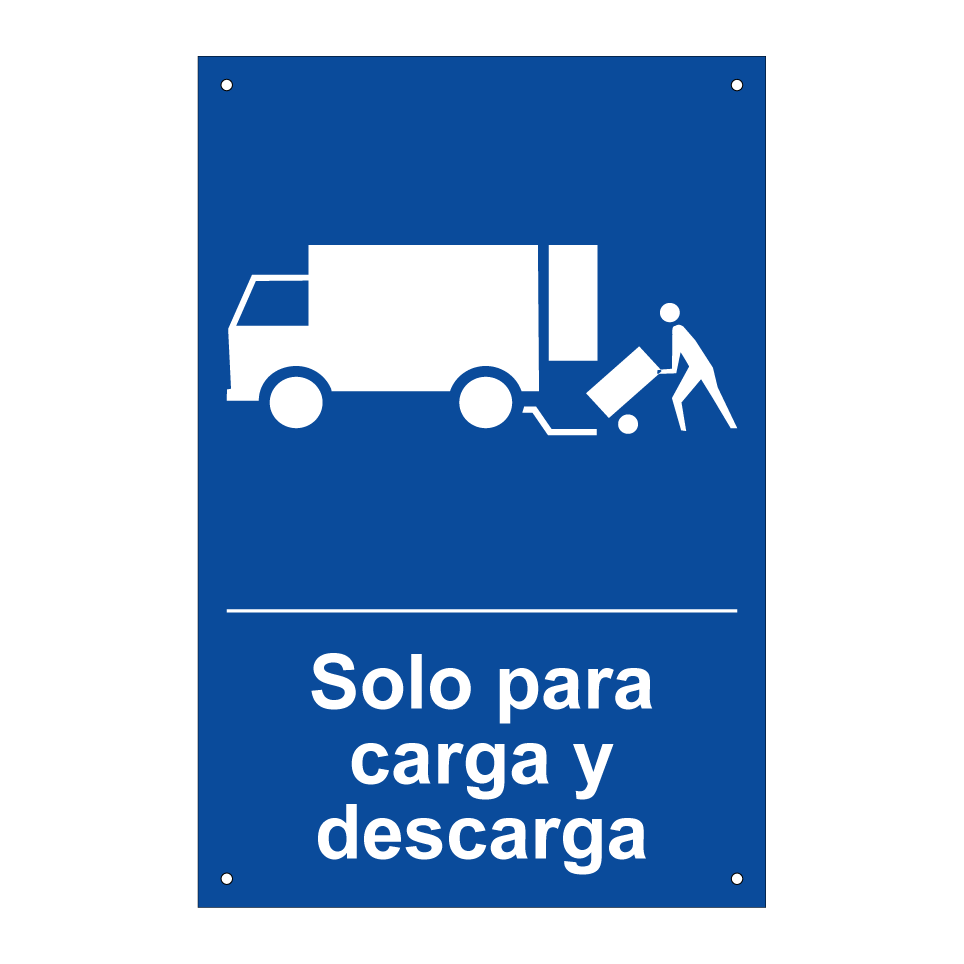 Solo para carga y descarga