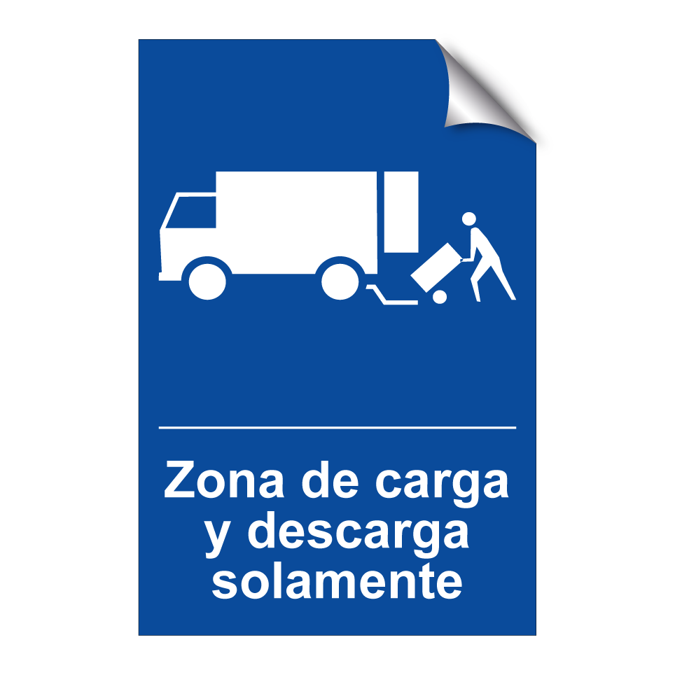 Zona de carga y descarga solamente