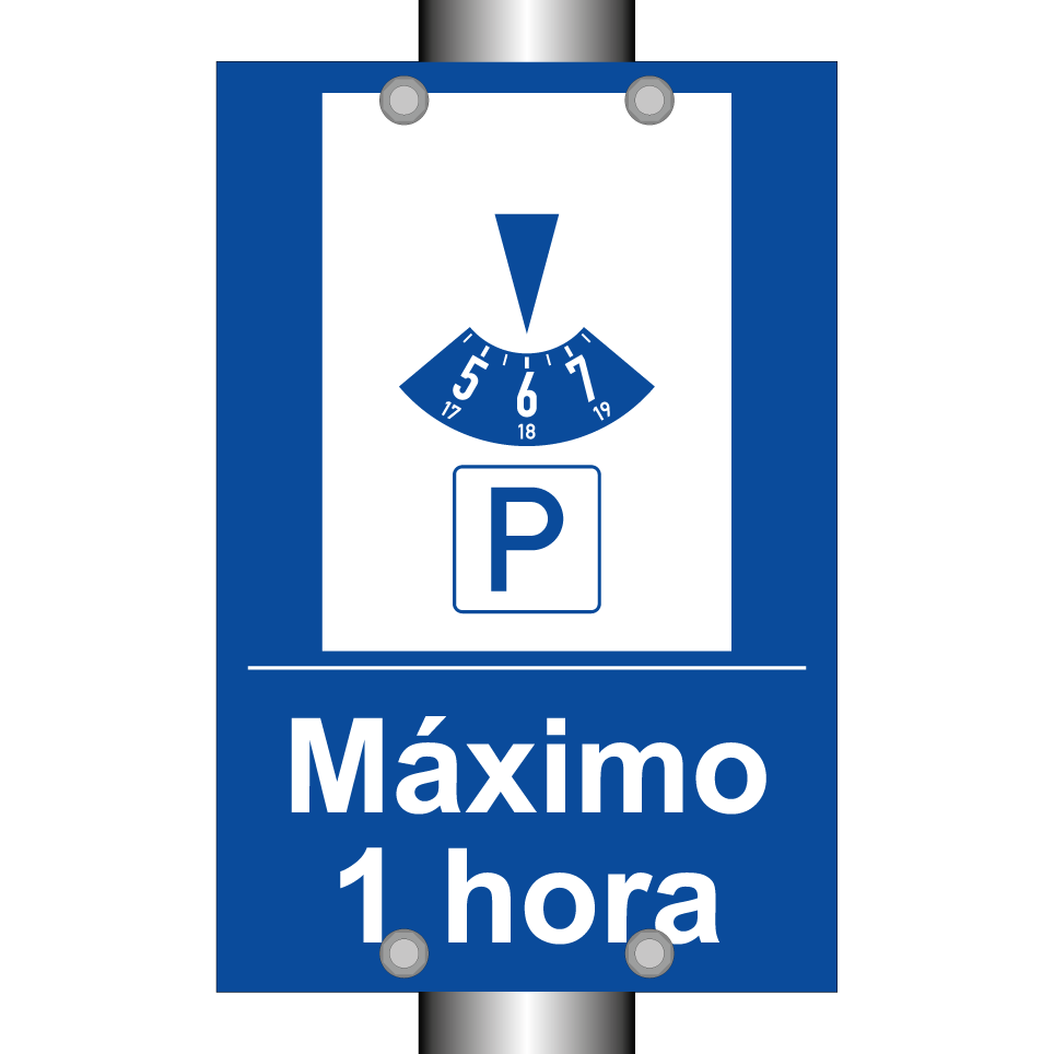 Máximo 1 hora