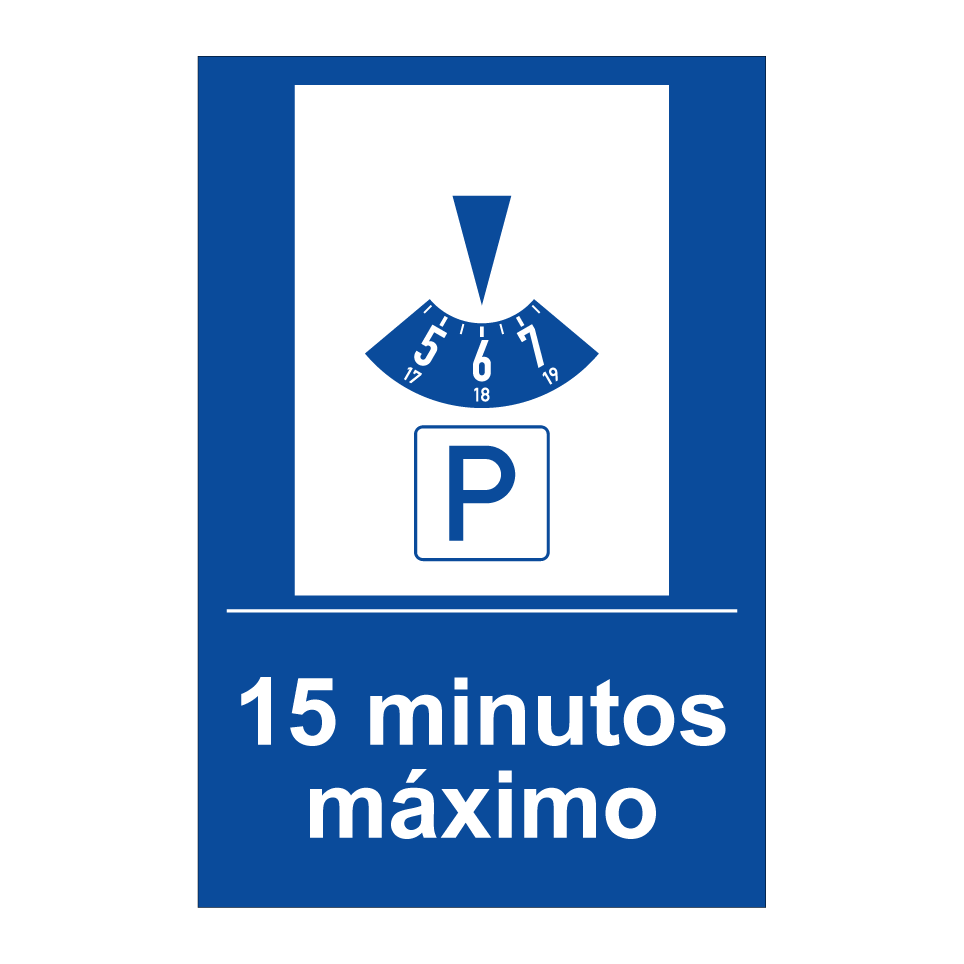 15 minutos máximo