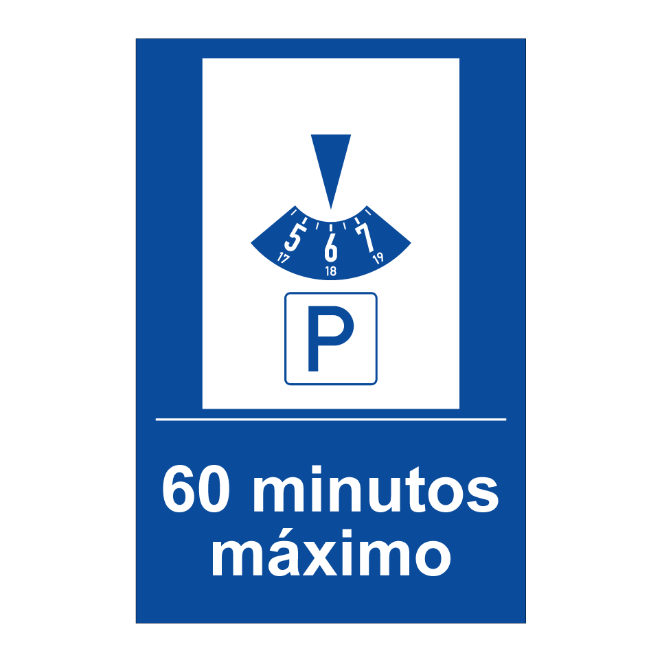 60 minutos máximo