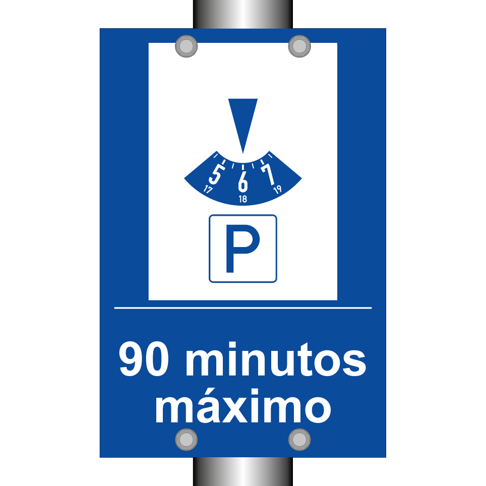 90 minutos máximo