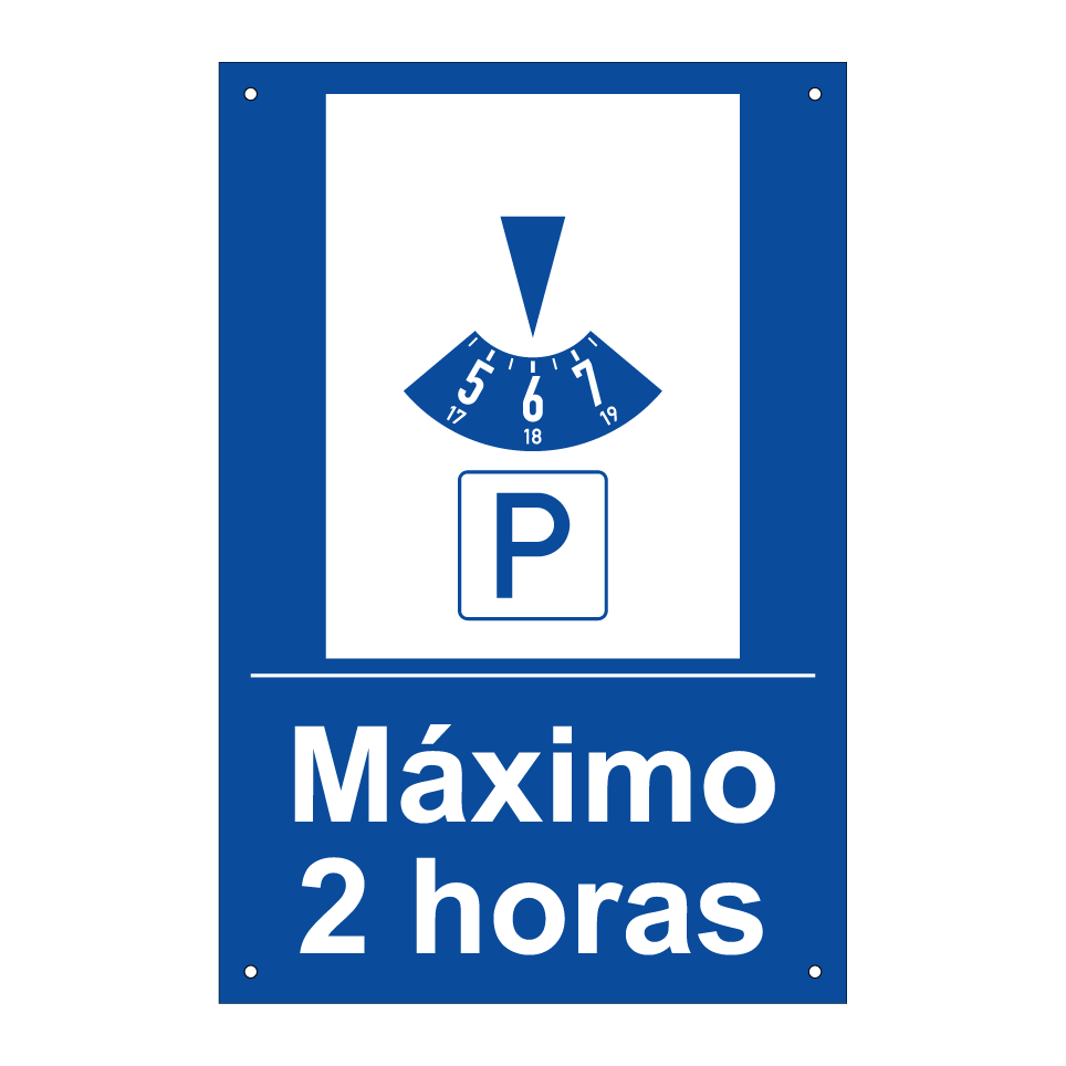 Máximo 2 horas