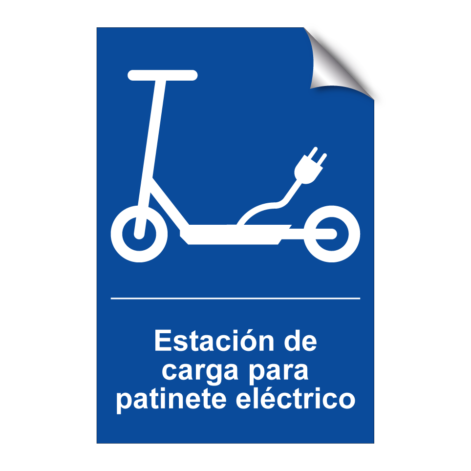 Estación de carga para patinete eléctrico