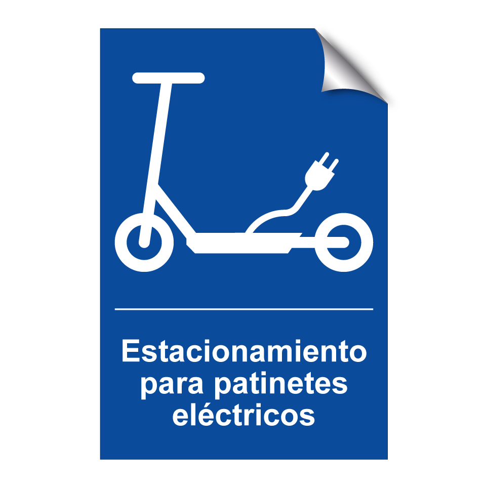 Estacionamiento para patinetes eléctricos