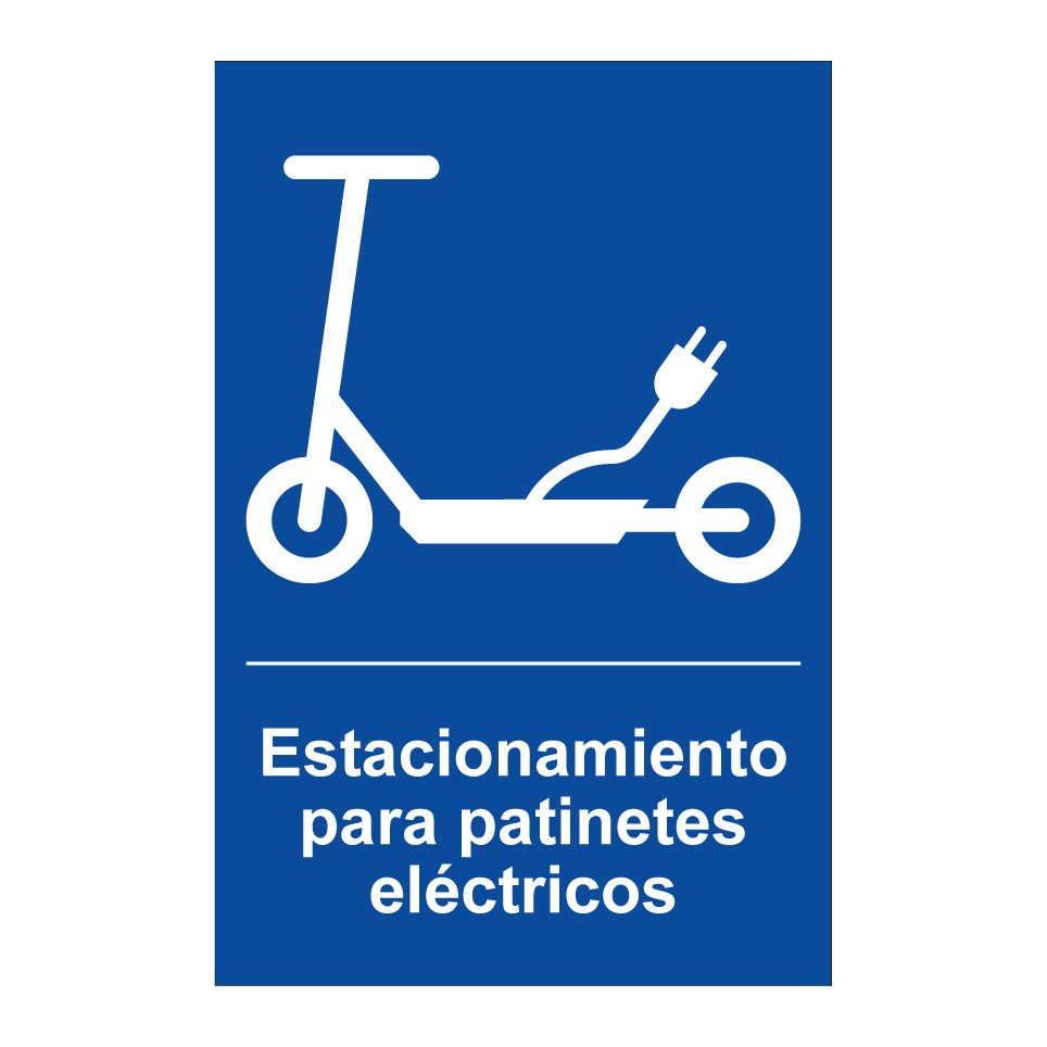 Estacionamiento para patinetes eléctricos