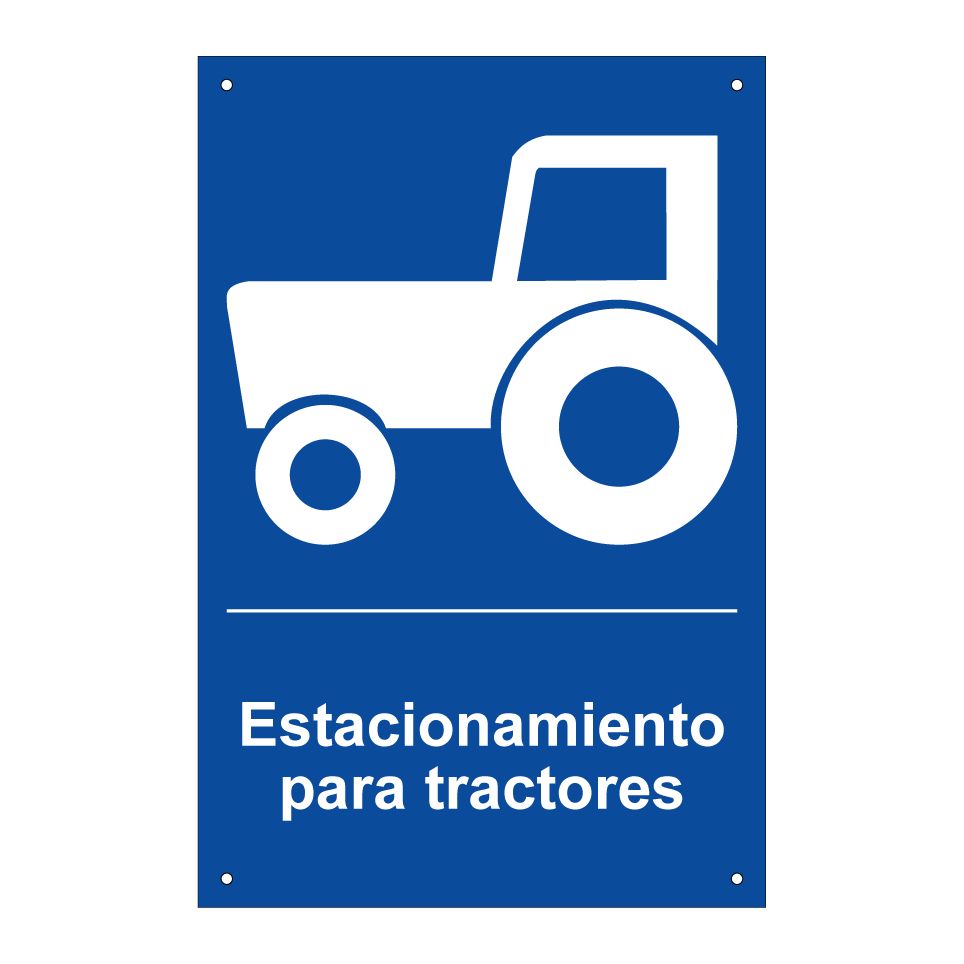 Estacionamiento para tractores