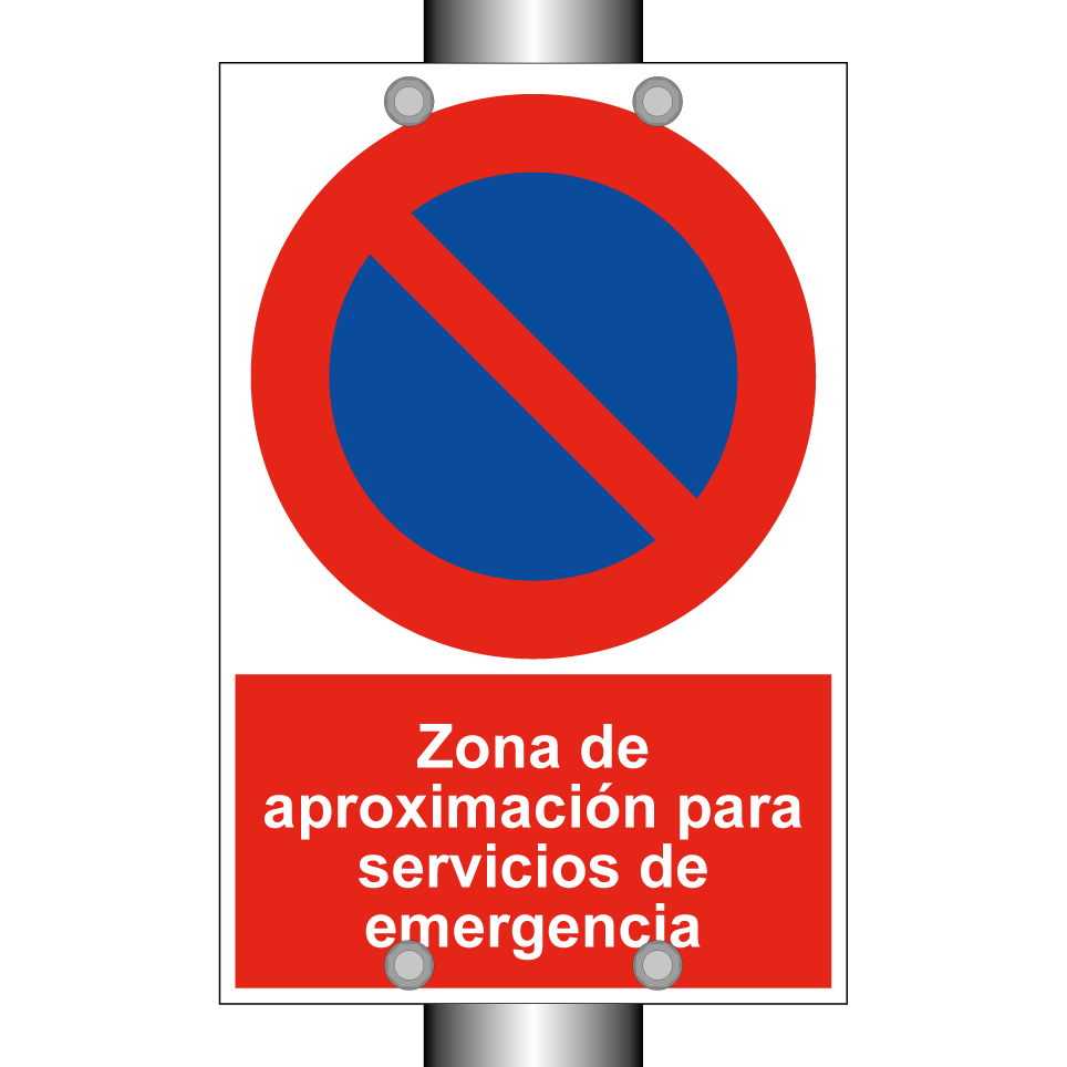 Zona de aproximación para servicios de emergencia