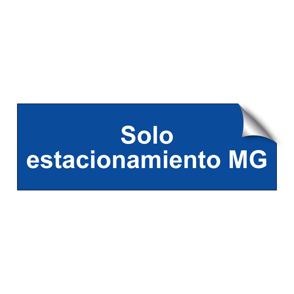Solo estacionamiento MG