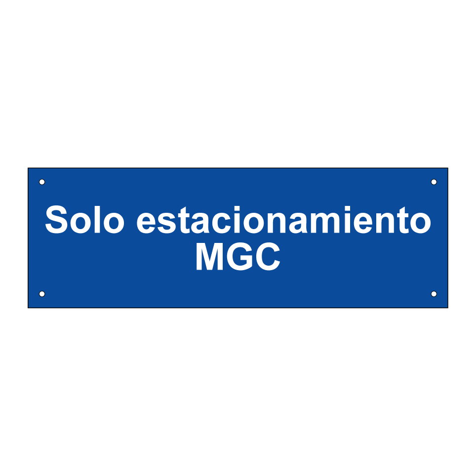 Solo estacionamiento MGC