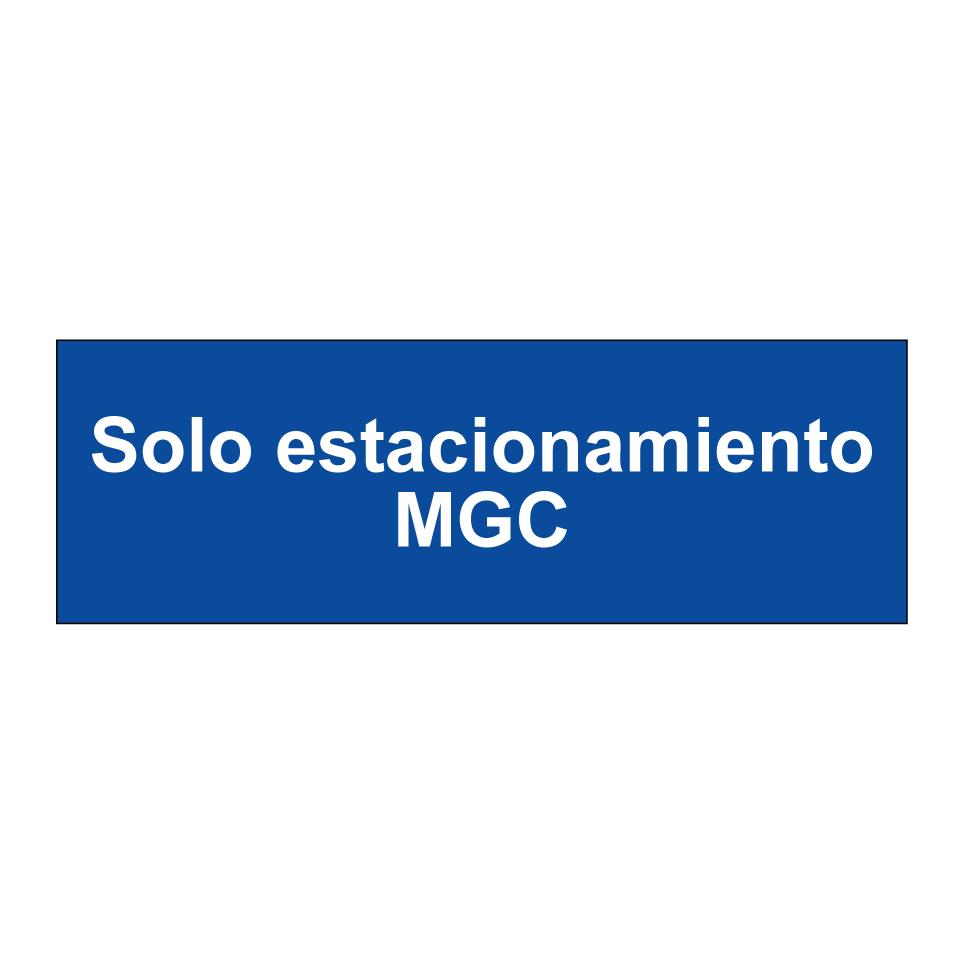 Solo estacionamiento MGC