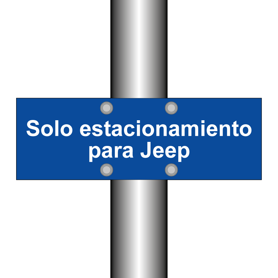 Solo estacionamiento para Jeep