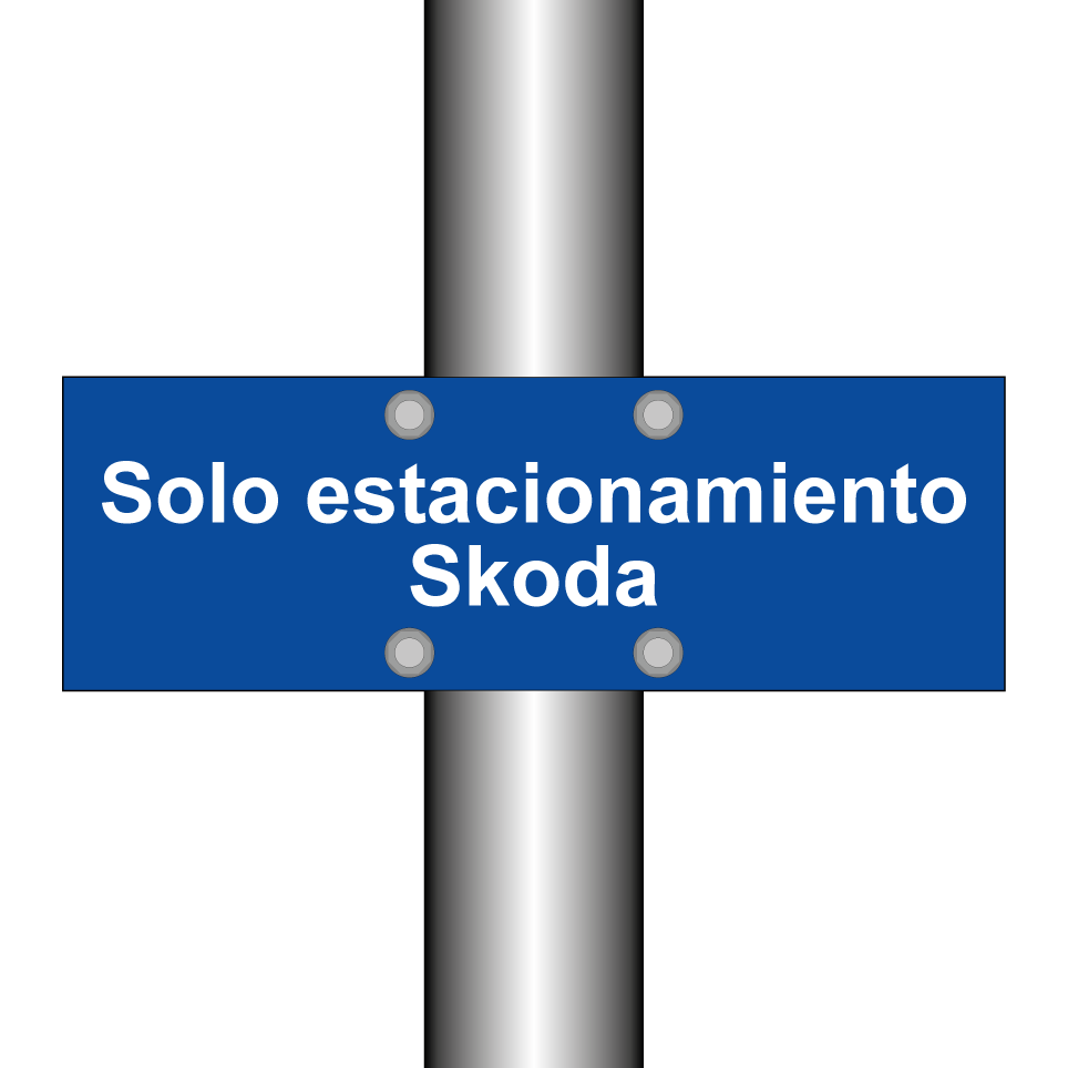 Solo estacionamiento Skoda