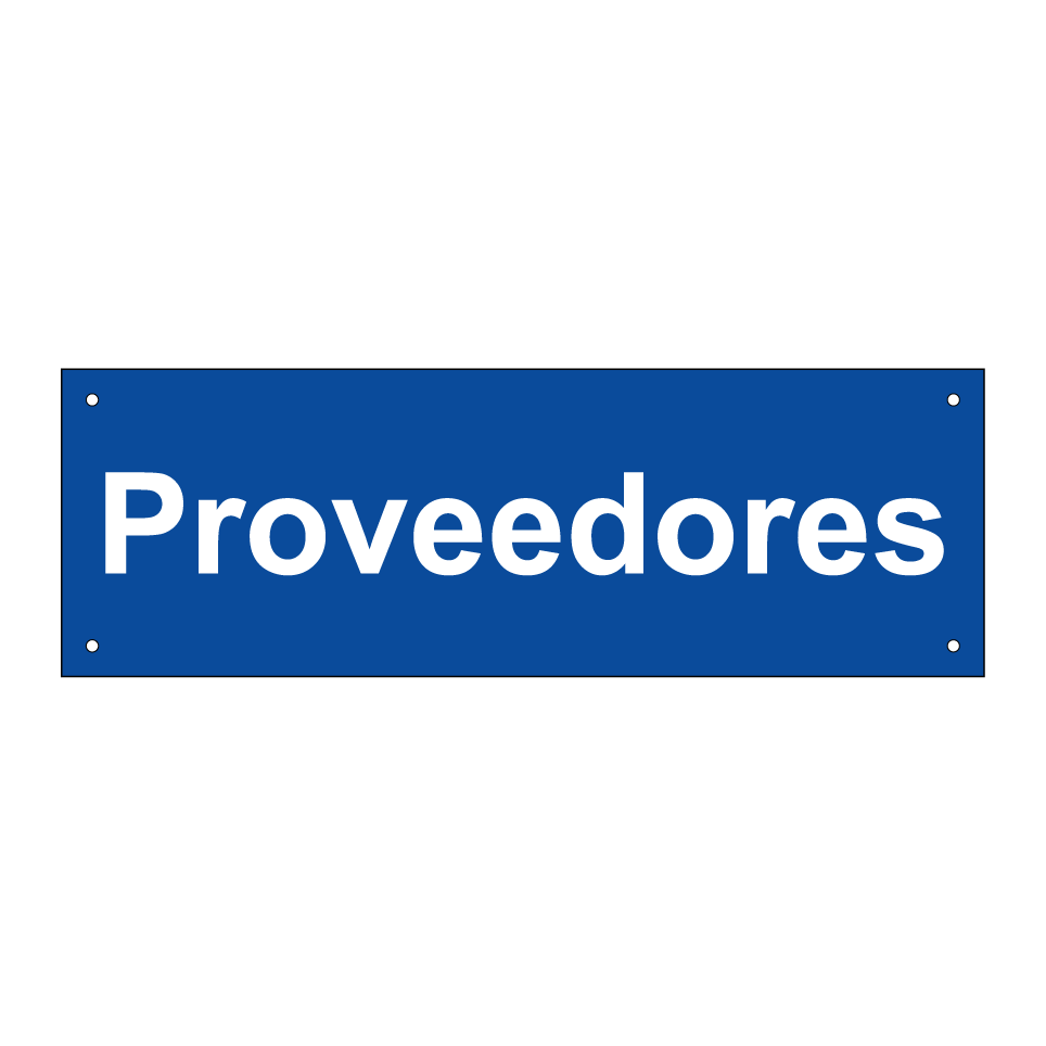 Proveedores