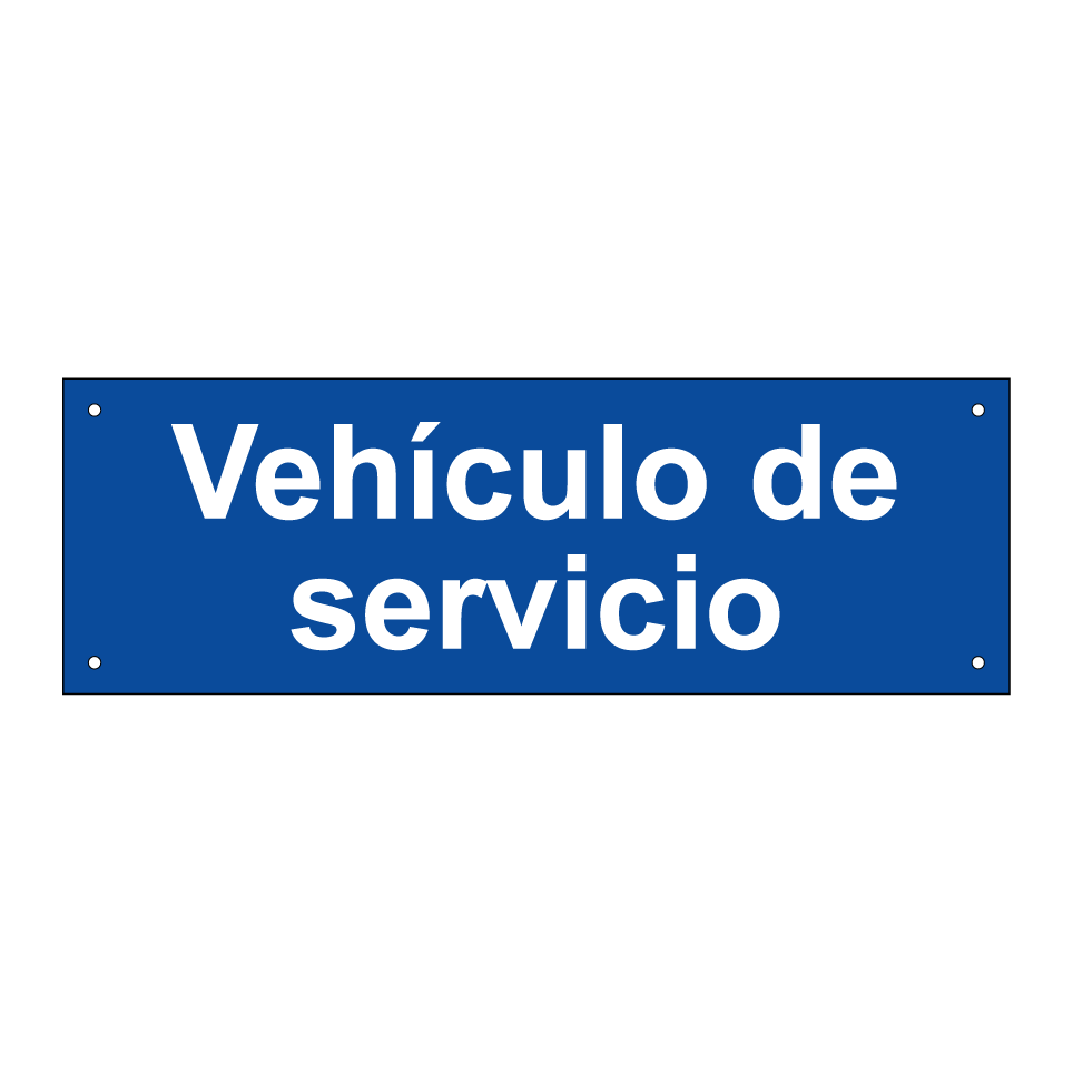 Vehículo de servicio