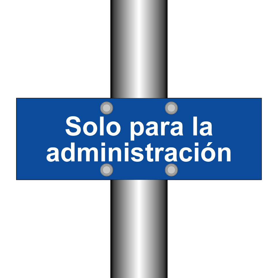 Solo para la administración