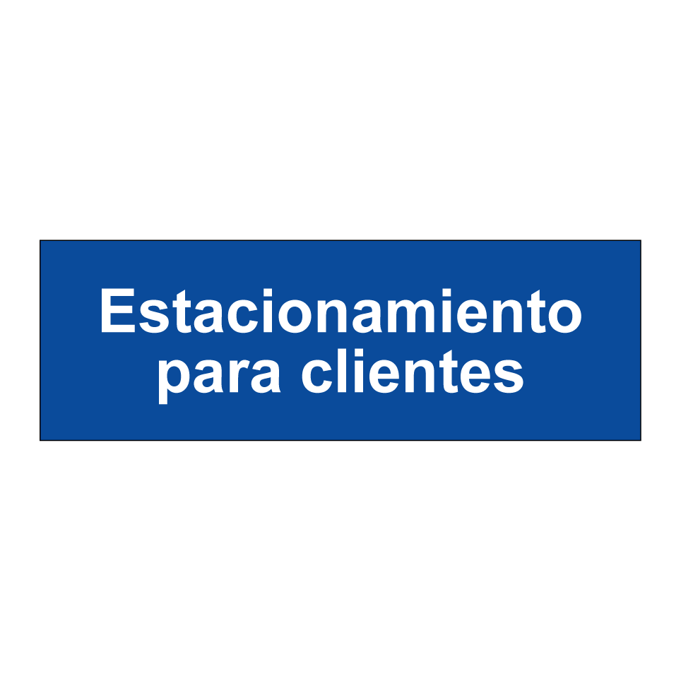 Estacionamiento para clientes
