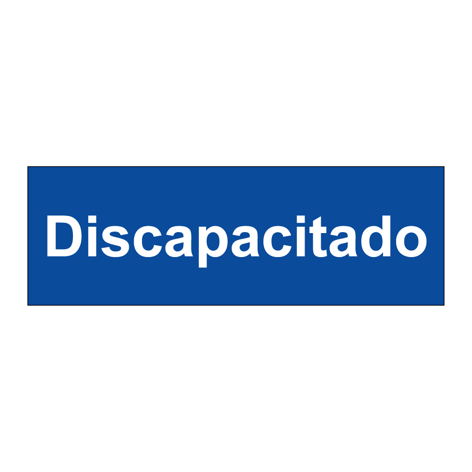 Discapacitado