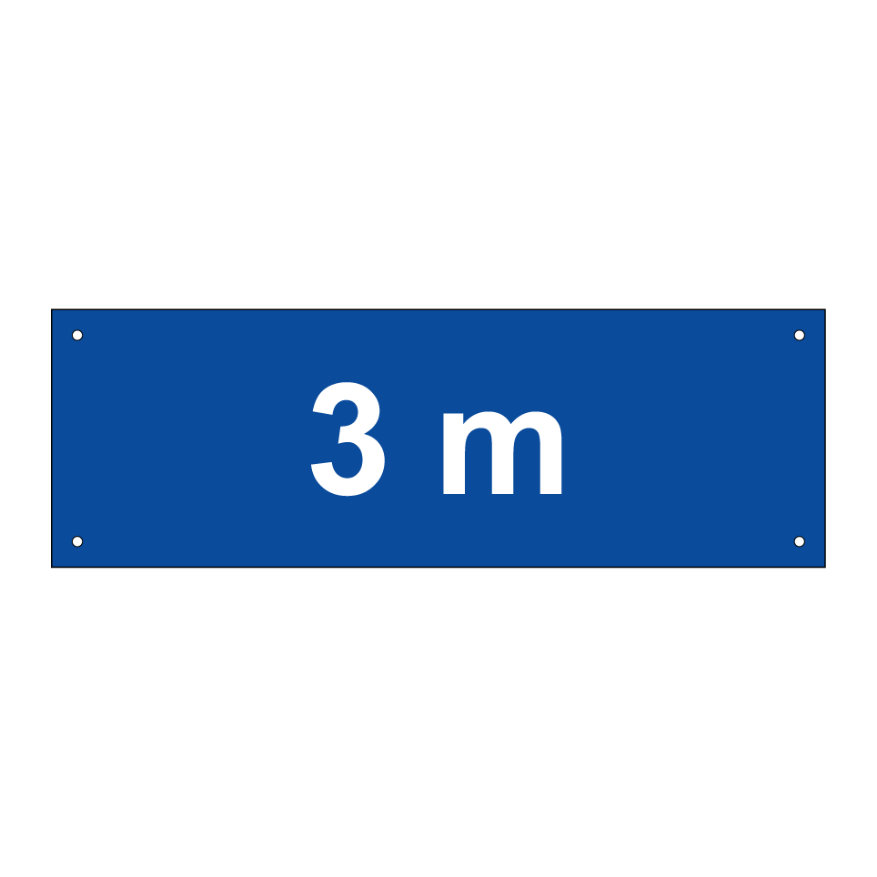 3 m