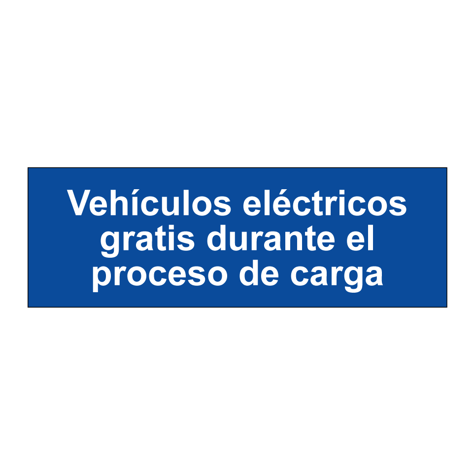 Vehículos eléctricos gratis durante el proceso de carga