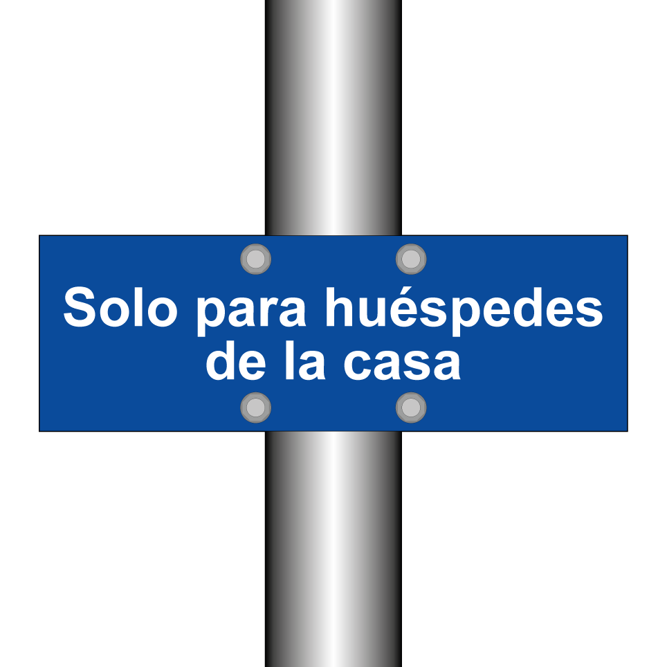 Solo para huéspedes de la casa