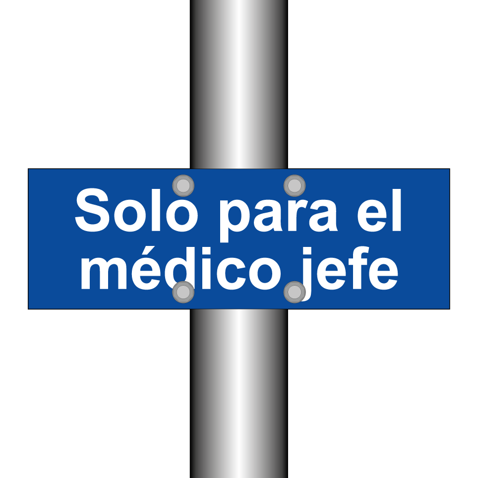 Solo para el médico jefe
