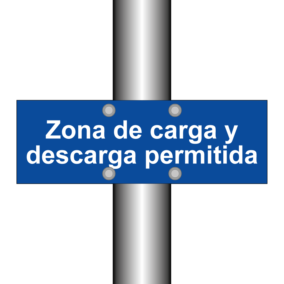 Zona de carga y descarga permitida