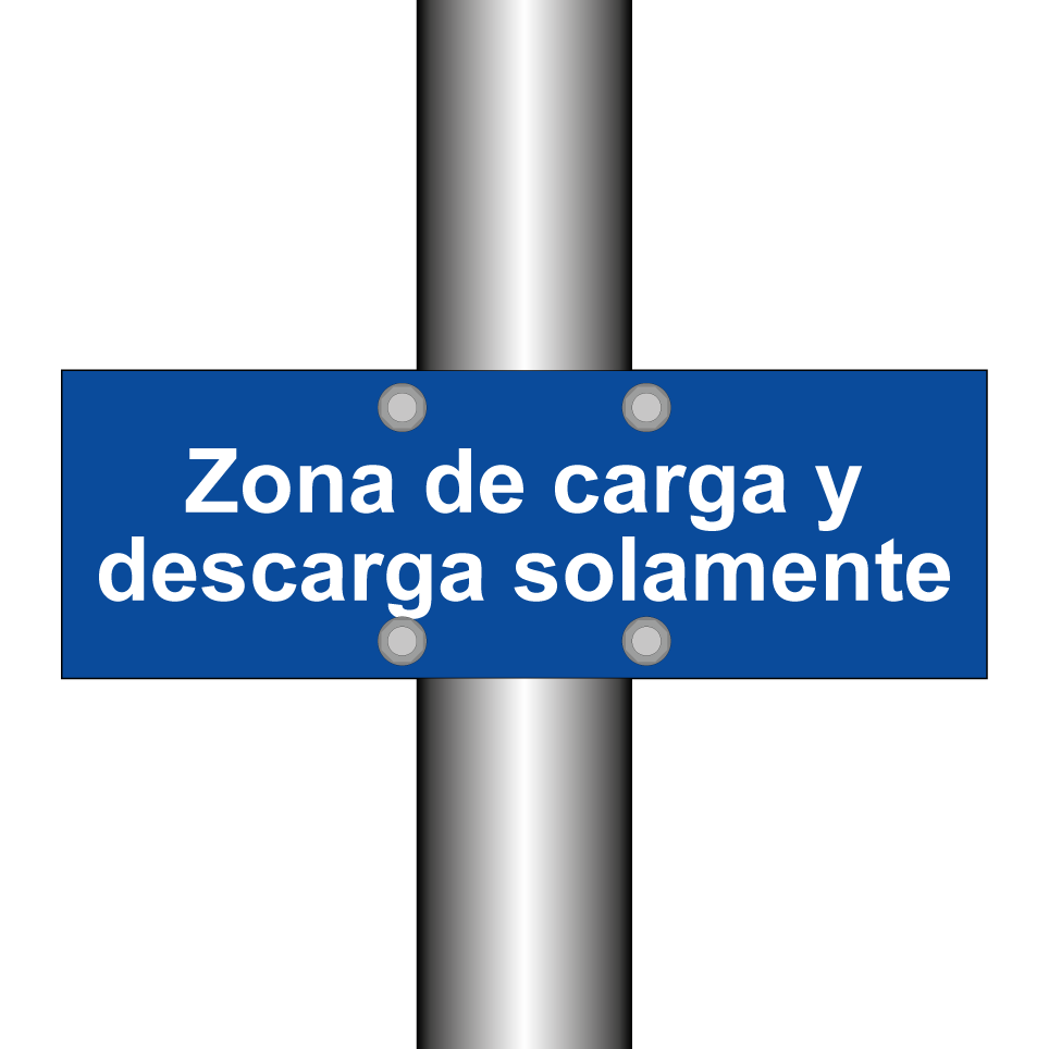 Zona de carga y descarga solamente