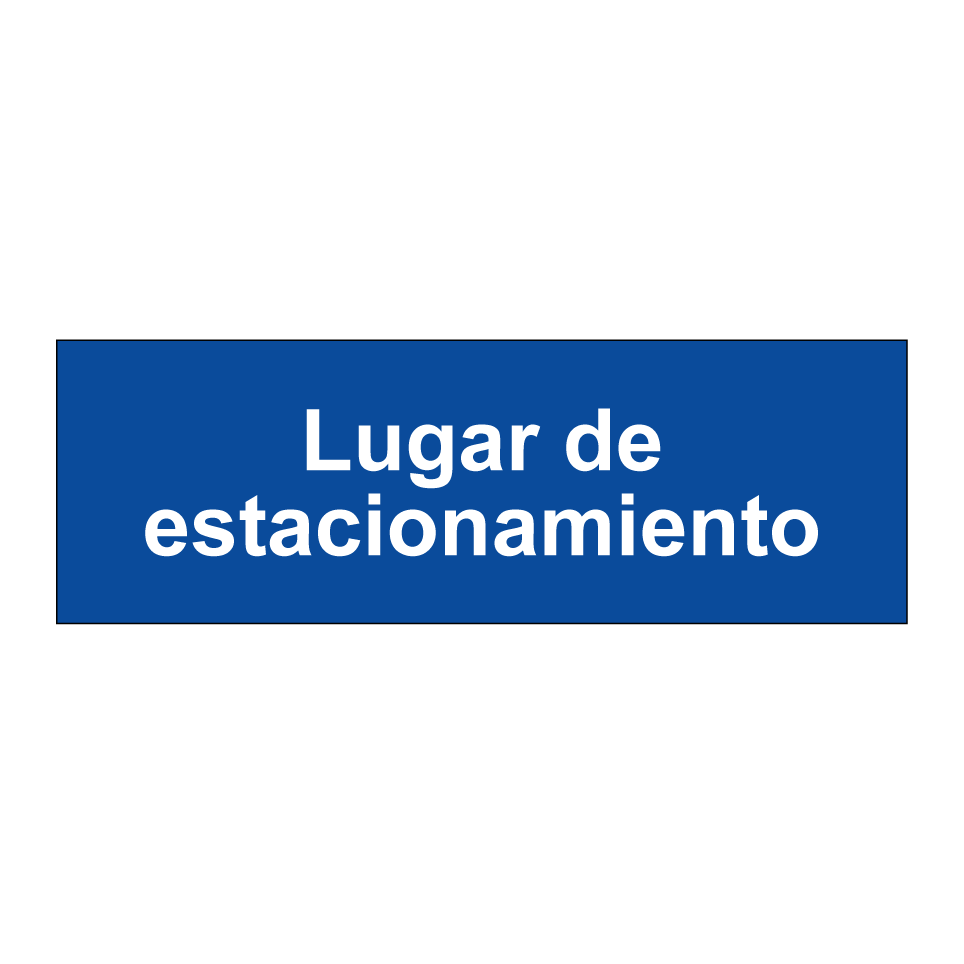Lugar de estacionamiento