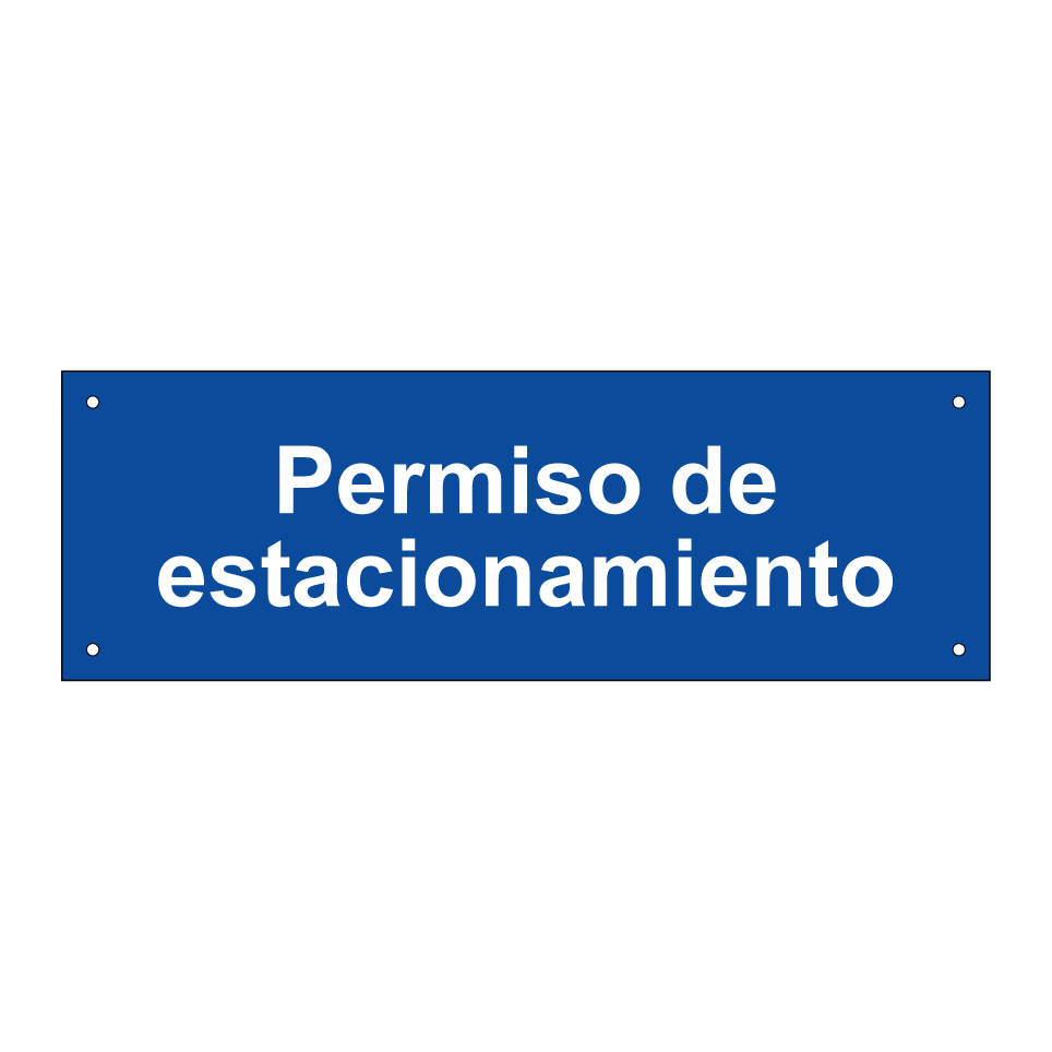 Permiso de estacionamiento