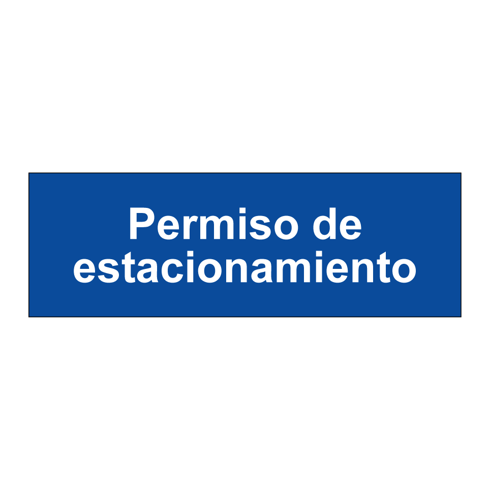 Permiso de estacionamiento